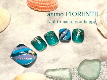 アニモ フィオレンテ せんげん台西口店(animo FIORENTE)/【定額フットネイル】¥9000