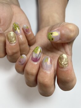 ルヌーラ/カエルと紫陽花