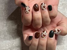 ガーデン ヘア&エステ&ネイル Garden/牛柄ねいる