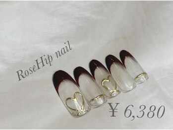 ローズヒップ(Rose Hip)/新規限定☆1月特別ネイル6980円