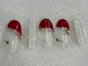 2025年10月定額ネイル　3-4