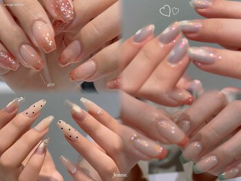 Jennie,miyazaki【フィルイン/韓国ジェル/持ち込み/まつげパーマ/パリジェンヌ】の写真/【個室/丁寧ケア】指先を美しく魅せるオフィスネイル◇肌馴染みの良いワンカラー・マグネットで上品に♪