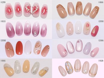 ファストネイル 広島パルコ店(FAST NAIL)の写真/【オフ無料】人気デザイン多数♪マグネット￥3850 ◆ワンポイントアート￥5000◆定額アート￥6870[広島店]