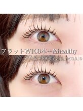 クイックアイラッシュ 池袋店(Quick eyelash)/フラットW100＋＆healthy