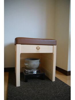 オーク(o.a.k)/よもぎ蒸しのこだわり