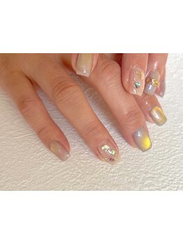 ショートネイルデザインが豊富