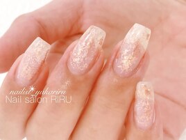 転写箔ネイル/ホイルネイル