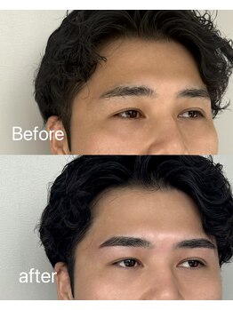 ハイク バイ ジェン(HIKE by gen.)/メンズ眉毛スタイリング