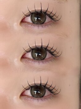 ミニョンアイラッシュ(minynon eyelash)の写真/【福岡・天神】《パリジェンヌラッシュリフト》や《韓国風束感まつげパーマ》など似合わせデザインが豊富★
