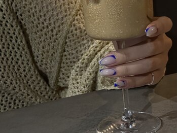 アース コアフュールボーテ 高岡店(EARTH coiffure beaute)/差し色ブルー