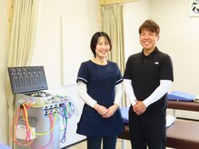 進藤整骨院【肩こり/腰痛/猫背/自律神経/整体/根本改善】/夫婦です