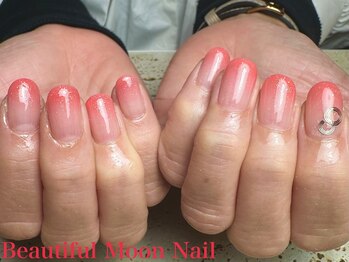 ビューティフルムーン ネイル 本厚木(Beautiful Moon Nail)/ラメグラネイル