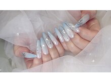 fannail【パラジェル/フィルイン/長さだし/ワンカラー/定額/ワンホン/名古屋/上前津】/スカルプ2時間アート+LLロング