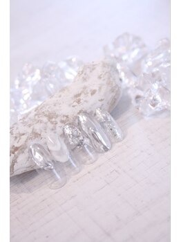 ラルネイル 大宮(Lull. nail)/ちぐはぐ＊シルバー