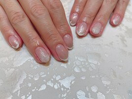 【パラジェル】フラワーネイル