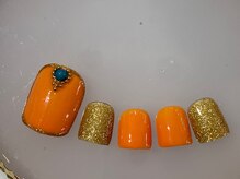 ネイルサロンアンドスクール ブロッサ(BLOSSA)/フット定額¥6600