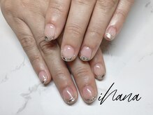 イハナ(ihana)/ガラスフレンチ＊ピンク