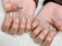 ビューティービースト フォー ネイルアンドアイラッシュ 並木店(beauty:beast)/ミラーグラデーション