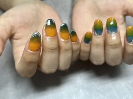 個性派グラデ