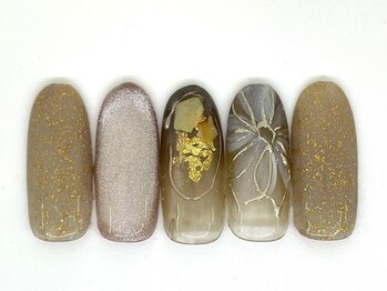 ディーネイル 四条烏丸(D-nail)/11番 2024秋デザインコンテスト