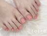 【フット/オフ無料】ワンカラー＋泡フットバス+角質ケア★10,780円⇒9,780円