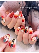 モナールアンド(MONNAL&)/煉獄さんネイル