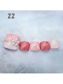 はあとねいる 町田店/フットネイル：No.22