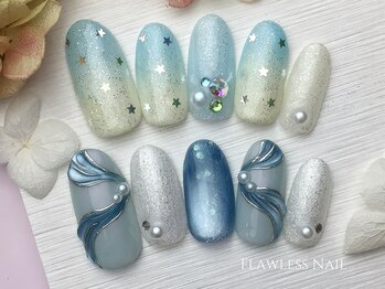 フローレスネイル(Flawless Nail)/【定額アート】8000円