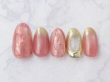 イエナネイル 都立大学(Yena Nail)/ニュアンス/ミラー/オーロラ