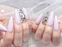 シーアンドビーネイル(C&B Nail)/ワンカラー/ストーン埋め尽く