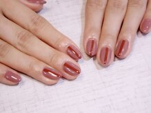 ラルネイル 大宮(Lull. nail)/＊血色カラー＊ライン＊
