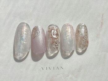 ヴィヴィアン ネイル(Vivian nail)/ニュアンス summernail