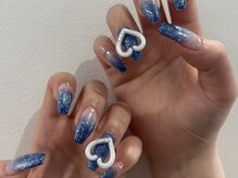 フェイン 青山店(fein.)/グラデーション/ハートネイル