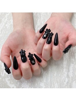 ラージ盛り スカルプ 6本アート