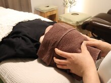 時の森/ドライヘッドマッサージ