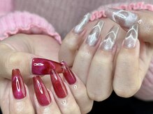 ウサギネイル 新大久保店(usagi nail)/ハートネイル