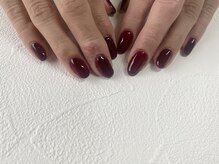 マハロネイル(Mahalo Nail)/ワンカラー(ボルドー)