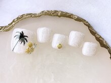 ネイルサロンフォーユー(for u)/ヤシの木ネイル¥6500