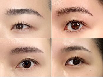 アイブロウサロン ノイ中目黒店(neu)の写真/“悩み&なりたい”に合わせたデザイン提案でリピ続出!まだら,濃い薄い悩み眉や一重奥二重下がりまつげも◎