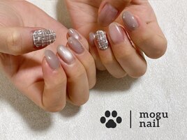 ツイード／秋ネイル