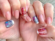 鯉のぼりネイル