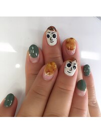 ショートネイル サングラス