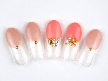 エリクサーネイル 五反田(Elixir Nail)/定額a シンプル/クーポン使用