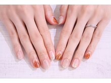 ラルネイル 大宮(Lull. nail)/＊ヌーディー＊べっ甲＊