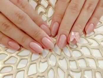 ラルネイル 大宮(Lull. nail)/*先端ラメ*ゴールド*