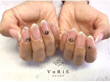ヴリエ 小作店(VURIE)/ガラスフレンチ／フレンチネイル