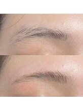 サロンドゥプリエ 門司店(SALON deux PRIER)/見違える眉に♪