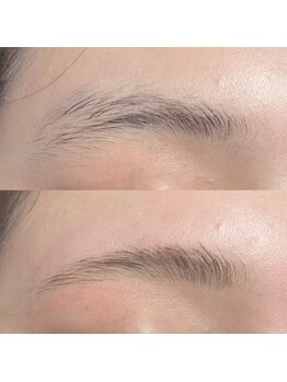 サロンドゥプリエ 門司店(SALON deux PRIER)/見違える眉に♪