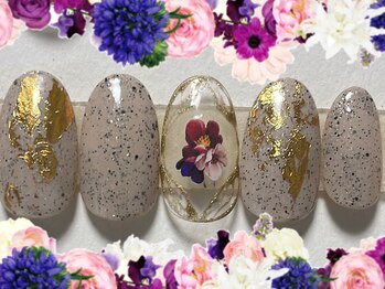 ホワイトカラー(White Color)/選べるナチュラルアート♪