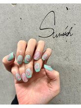 サンリッチ 恵比寿(Sunrich)/ニュアンスネイル